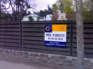 kinnisvara plakat
