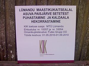 KIK information board